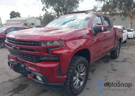 2019 Chevrolet Silverado 1500 Rst из США, поврежденный, VIN 1GCUYEED2KZ144649